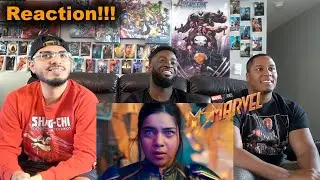 Marvel Studios Ms Marvel | Official Trailer Reaction!!!