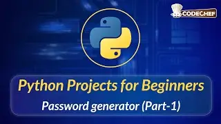 Password generator (Part-1) | Python Projects for Beginners