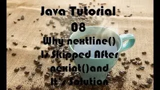 Java Tutorial # 08 - Why nextline() Is Skipped After nextint() and It's Solution - Hard Doers