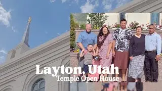 Layton, Utah Temple Open House With The Fam! 🏰✨️