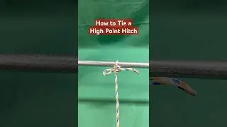How to Tie a High Point Hitch