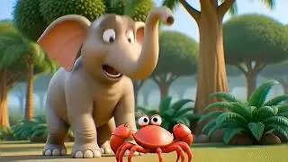 Ghamndi Hathi ki kahani #trending #aivideo #moralstories #viral 