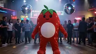 🤣 Funny Strawberry Man Song | Fruit Songs & Nursery Rhymes 3