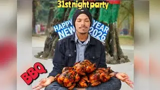 A barbecue party with my younger brothers to celebrate Happy New Year 2026