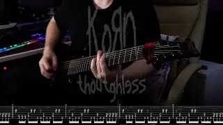 KoRn - Thoughtless [Instrumental] [TAB] [4K]