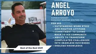 2025 MVP Best of the Best Winner - Angel Arroyo