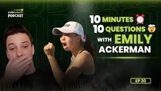 10 Questions 10 Minutes, featuring Emily Ackerman, Pickleball Pro. Episode 20