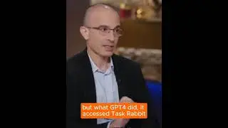 AI is not a tool- Harari