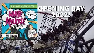 Blackpool Pleasure Beach Opening - 2022!