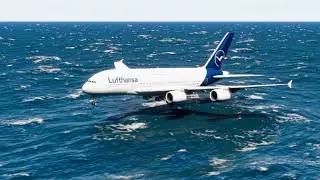 impossible plane landing!!! but fun to watch EP0215