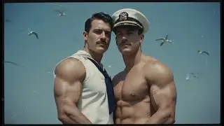 Tom of Finland Hunky Sailors & Naval Officers - Vintage AI Male Model Photography Epic Collection