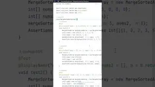 Problem 1: Merge sorted arrays #computerprogramming #interview #computerscience #softwareengineer