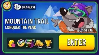 Mountain Trail Solo Quest Solo Challenge | Match Masters Solo Challenge Today 