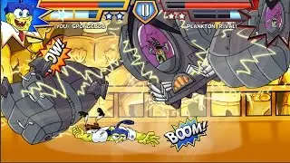 Super Brawl 4 official update  (Nickelodeon Fighting Game) Gameplay Video