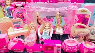 Who can resist! 13 Minutes AS MR Immersive Review of Barbie Princess Bed Bedroom Toy