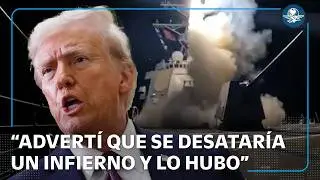 Trump anuncia que orden&oacute; lanzar 