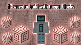 Minecraft 1.16 nether update 13 ways to build with target blocks