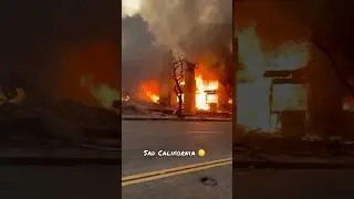CALIFORNIA FIRE. #california #fire #californiafires #ryanstream #buringbuildings