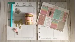Happy Planner Plan With Me Featuring Isabelle The Owl - January 15-21 2018