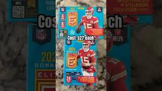 2025 Donruss Elite Football Blaster Boxes! #panini #sportscards