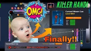 Finally!!🥳🎉 Cursed Cue Max Level//How to Max cue with New Trick and Tips Follow//#gaming#Killerhandi