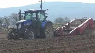 Spring Tillage 2025 TJ Sheehan Agri Potato Planting