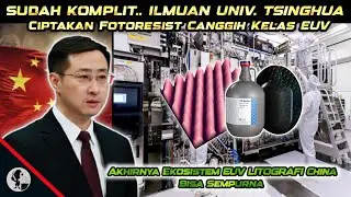 ASML KETAR KETIR... CHINA  BERHASIL MEMBUAT TEKNOLOGI FOTORESIST KELAS EUV JENIS BARU..