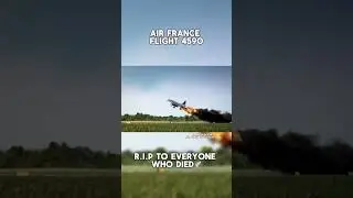 Worst moments in aviation history (Air France flight 4590) #sad #viral #aviation #fly #plane