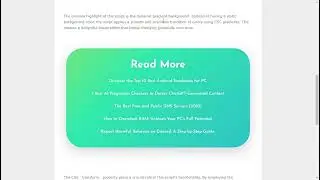 Read More Auto Gradient | Blogger Scripts | Blogger Theme | Blogger Templates | KB SCRIPTS