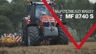 MF 8740 S | NAJPOTĘŻNIEJSZY MASSEY FERGUSON W HISTORII