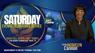 FGHT Nash: Sat. Night (01/10/26)  Evang. Tiffany Donnell Message: 