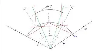 Trisect an angle using equal arcs and equal chords