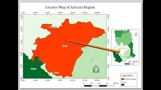 Создайте карту-локатор/врезку/исследуемую область в QGIS для вашего исследовательского участка #q...
