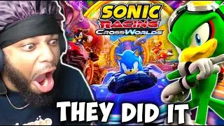EXTREME GEARS ARE BACK | Sonic Racing CrossWorlds GAMEPLAY Trailer REACTION