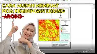 #SIBIMATUTORIAL - CARA MUDAH MEMBUAT PETA KEMIRINGAN LERENG -ARCGIS-