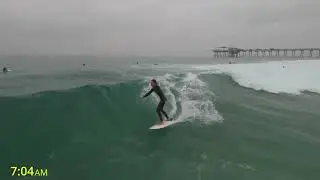Uncut Full Flight San Diego Drone Surfing Footage Scripps Monday November 3, 2025