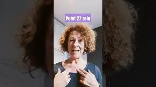 Point d'acupression de m&eacute;decine chinoise 27 rein : point tonique g&eacute;n&eacute;rale du corps #acupressure