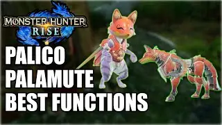 Лучшие сборки, боевые навыки и многое другое для Палико и Паламута (Monster Hunter Rise)