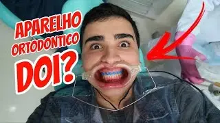 COLOCANDO APARELHO NA DENTISTA DOEU?