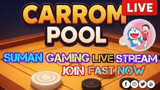 SUMAN=GAMING  is live!Fast Wins &bull; Sharp Aim &bull; Pure Skill 🔥 Carrom Pool LIVE | SUMAN GAMING