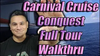 Carnival Cruise Conquest Ship Walkthru