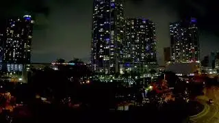 Brickell City Center 🌃 #ShotByDrone #Views #Miami #Building #Lights #Drone #DroneShot #Brickell