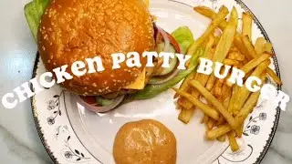 Chicken Burger Patty recipe at home | homemade & easy  juicy burger recipe