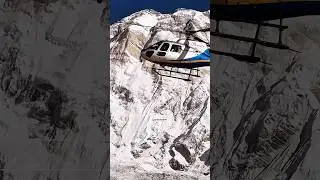 A thrilling helicopter ride from Pokhara to Annapurna base camp.  #northnepaltrek #annapurnabasecamp