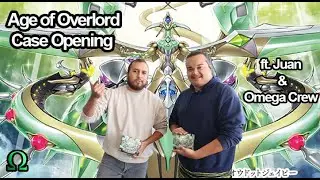 Yu-Gi-Oh! Age of Overlord Case Opening ft. Juan & Omega Crew ! Newest Konami Product
