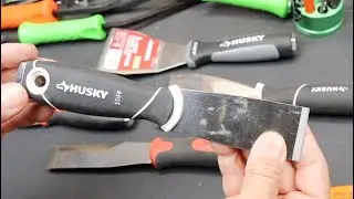 Is Your Striking Scraper Stiff Enough? Husky option at a fraction of Snap On price. Home Depot again