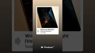 Writing At Midnight Vocal Version