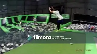 Crazy Trampoline park!!!