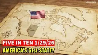Пять из десяти 29.01.2026: 51-й штат Америки?