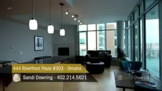 1 Bedroom, 1.5 Bathroom Condo for Sale - 444 Riverfront Plaza #303, Omaha, Nebraska (Video Only)